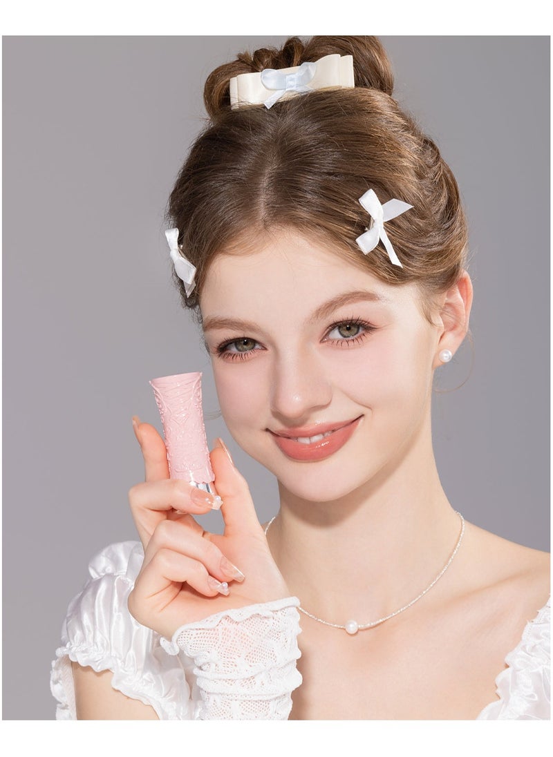 Flower Knows Swan Ballet Solid Lip Glaze Mirror Lipstick Profesional Makeup Lipgloss Moisturizing Lipstick B01 Little Star  - Image 3
