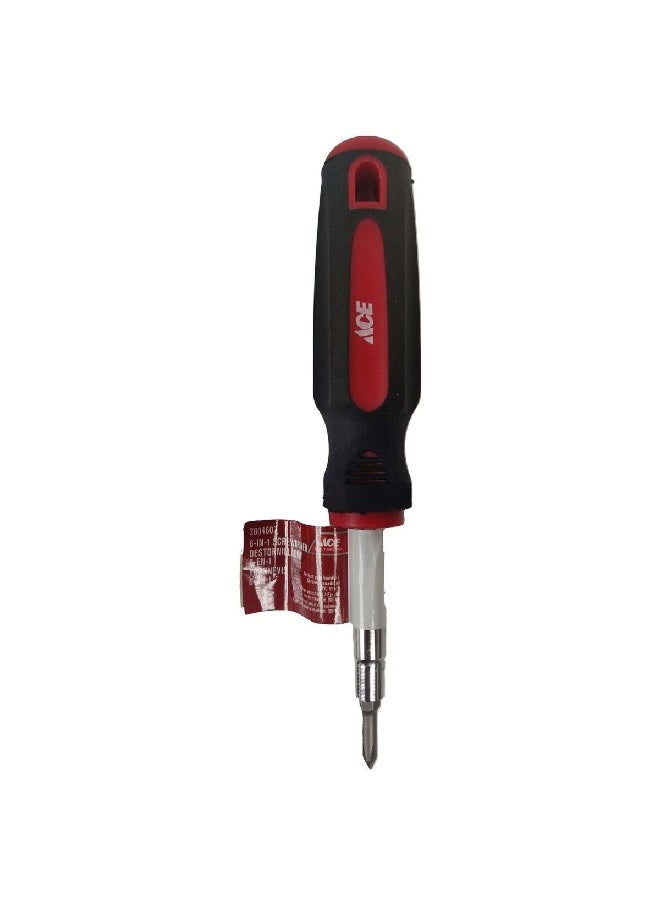 ACE 6-in-1 Screwdriver Multicolour 19.8 x 3.4 x 3.2 cm XM18010421 - Image 2