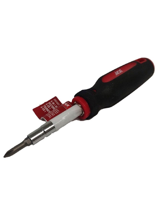 ACE 6-in-1 Screwdriver Multicolour 19.8 x 3.4 x 3.2 cm XM18010421 - Image 3