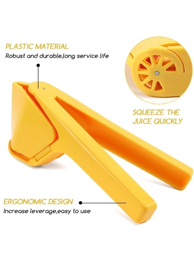 ShebSheb Lemon Juicer, Effortless Manual Flat Lime Squeezer, Hand Orange Press, Folds Design For Saving Space Storage, Easy to Make Juice From Lemon, Lime, Cirtus, Orange, Fruits - Image 3