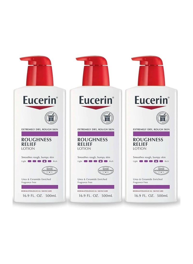 Eucerin Eucerin Roughness Relief Lotion 500ml - 3pcs 