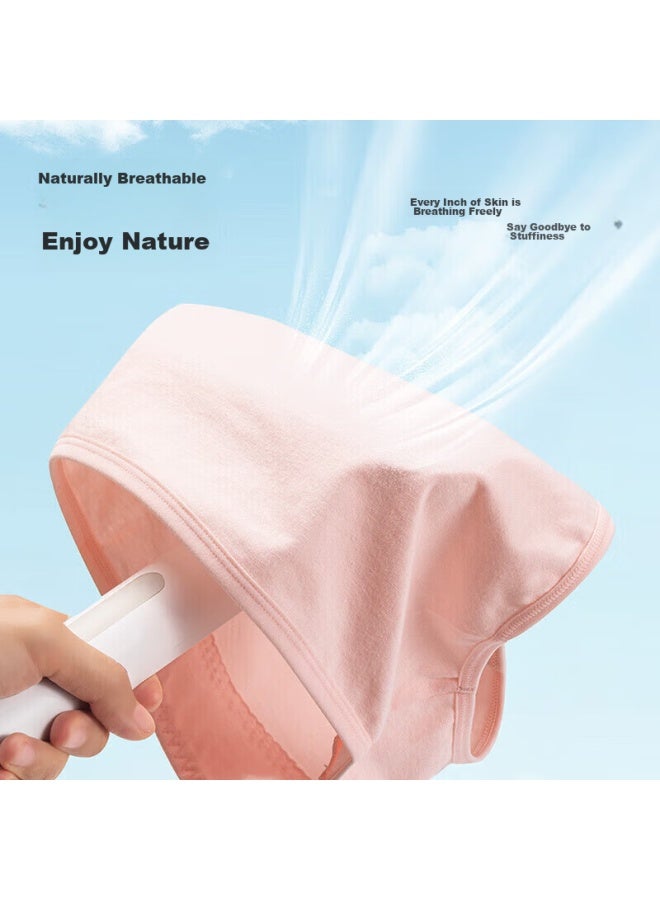 Urban Beauty دوشيليرين ملابس داخلية نسائية، قطن نقي، مريحة، بسيطة، شورتات متوسطة الارتفاع، ملابس داخلية للسيدات، 4 قطع، Zk0A13 - Image 4