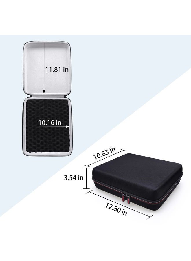 XANAD Hard Case for YAMAHA MG10XU or MG10 or MG0610-Input Stereo Mixer with Small Storage Cover - Carrying Storage Bag - Image 4