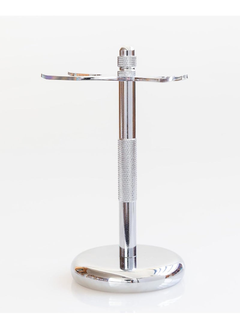 Bevel Bevel Safety Razor & Shaving Brush Display Stand with Non Slip Base, Dual Shave Stand Designed to Prevent Water Damage, Improve Hygiene and Protect Shaving Kit - Image 1