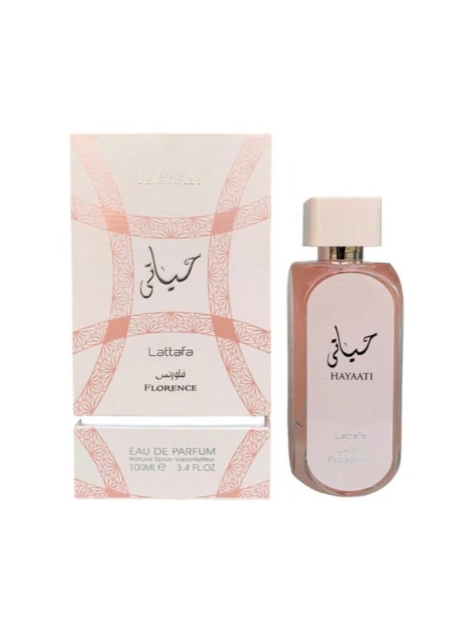 Lattafa Hayati Florence EDP 100ml Spray For Women - Image 1