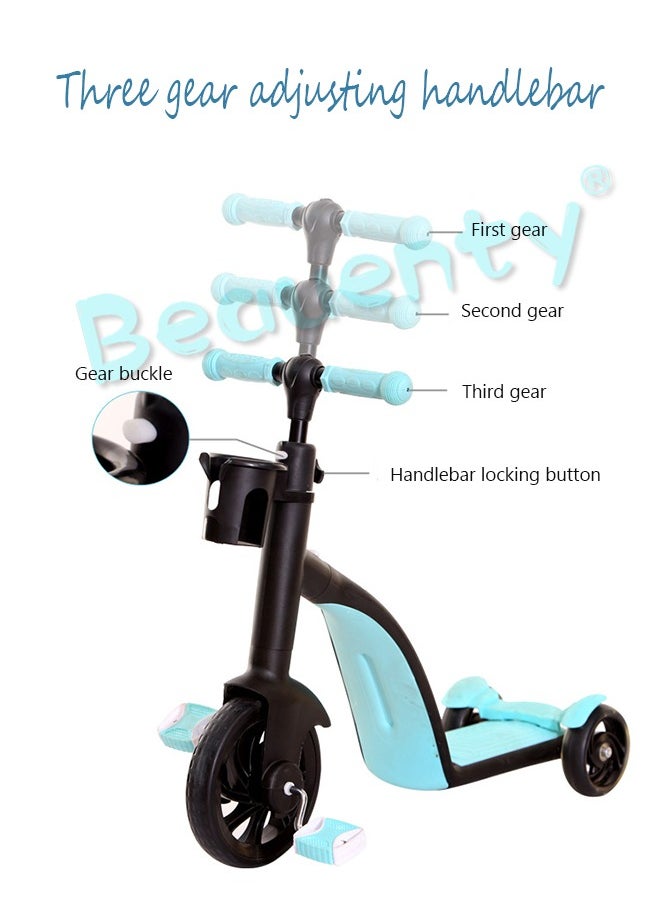 Beauenty - 3-In-1 Multifunctional Balance Tricycle - Image 1
