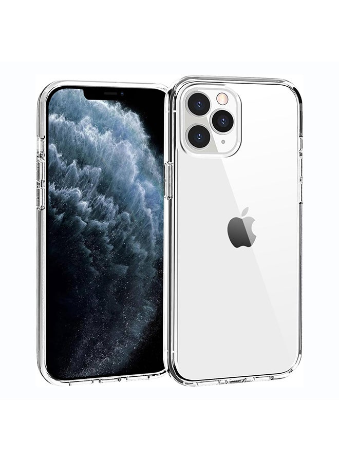 O Ozone Clear Classic Case Compatible With iPhone 11 Pro | Transparent Slim Soft TPU Back Cover | Anti-Yellow Shockproof Protective Phone Case - Image 1