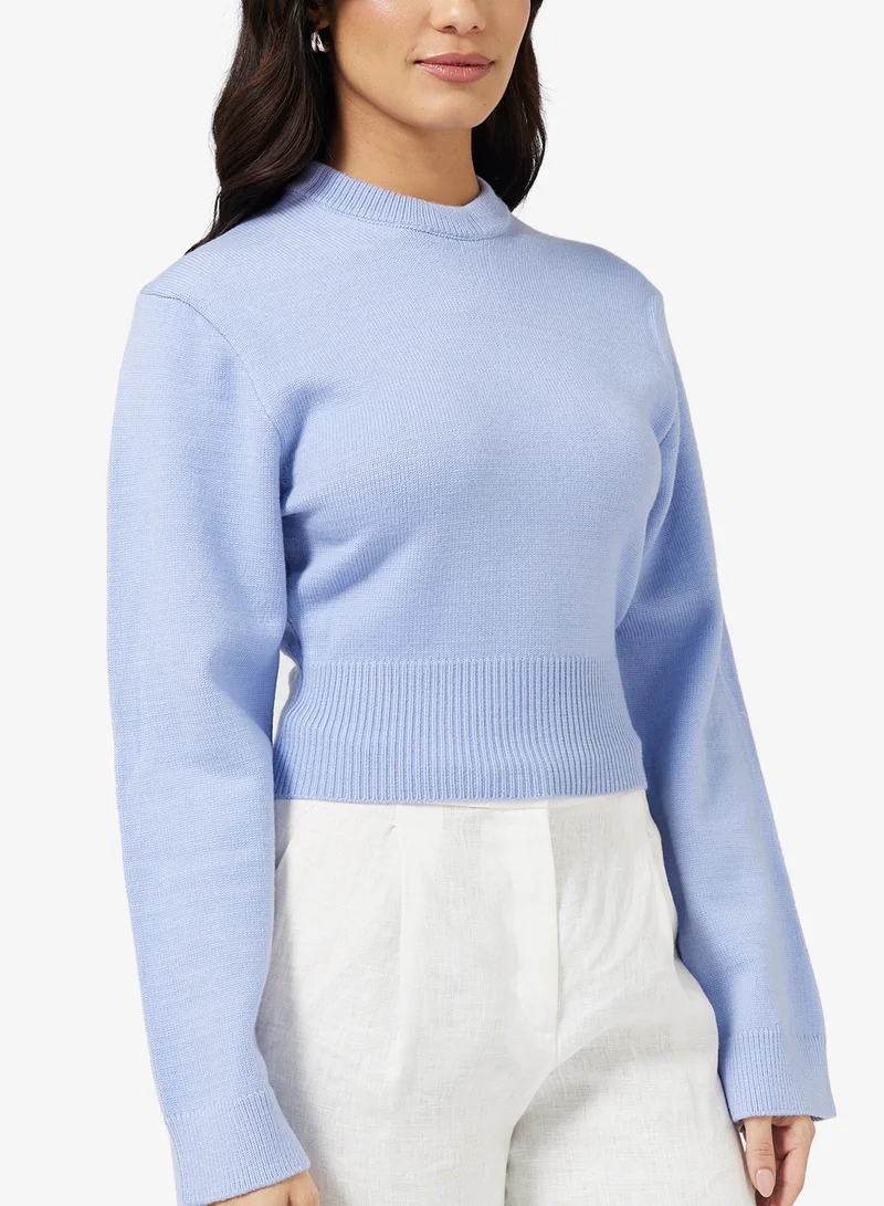 ايلا Basic Cropped Jumper
