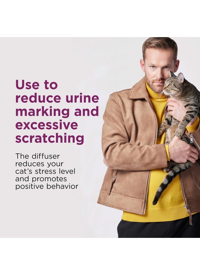 Comfort Zone Comfort Zone 1 Pack Cat Calming Diffuser Refills; 30-Day Refills; Pheromones Help Cat Anxiety  - Image 2