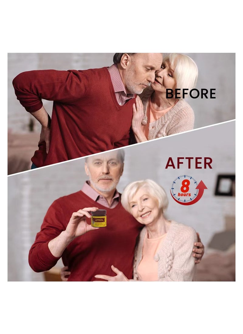 Sumifun - Sumifun Chinese Red Tiger Ointment 20g Herbal Plaster For Quick Pain Relief Promoting Blood Flow Non-Irritating Professional For Neck Elbow Shoulder Joint And Knee Pains - Image 1