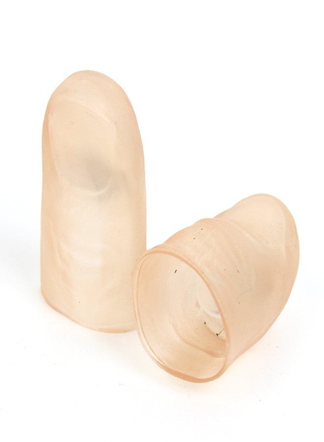 MilesMagic Set of 2 Magic Rubber Thumb Tip Light Up Flash Lights from Anywhere Finger Tricks (Blue) - Image 5