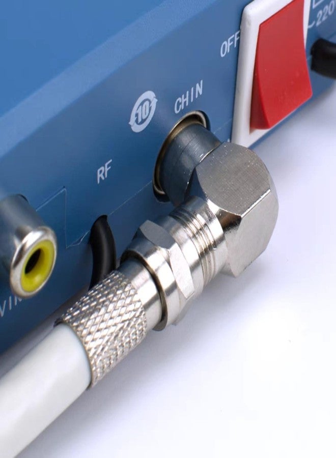 EZYUMM 5-Pack RG6 F-Type Twist-On Coaxial Connector - Image 4
