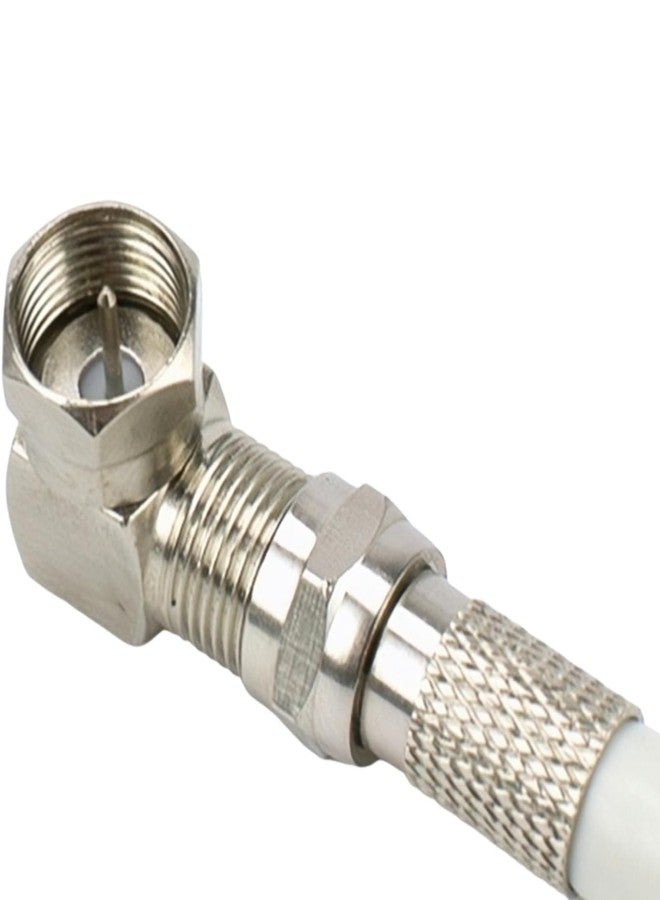 EZYUMM 5-Pack RG6 F-Type Twist-On Coaxial Connector - Image 5