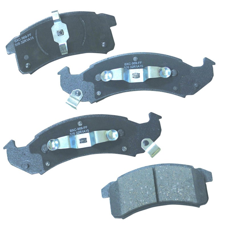 Bendix Premium SBC505 Front Brake Pads for LeSabre,Park Avenue,Riviera,Cadillac 60 Special,Allante,Commercial Chassis,DeVille,Eldorado,Fleetwood,Seville,Camaro,Lumina APV,Olds88,98,Silhouette,Toronado - Image 3