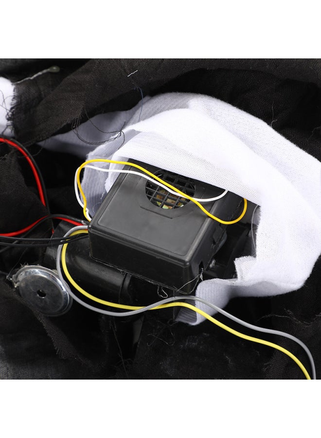 Loquat Scene Decoration Luminous With Music Small Hand Ghost Voice Control Eyes Will Glow Trick Hand Ghost-Color:Blue - Image 4