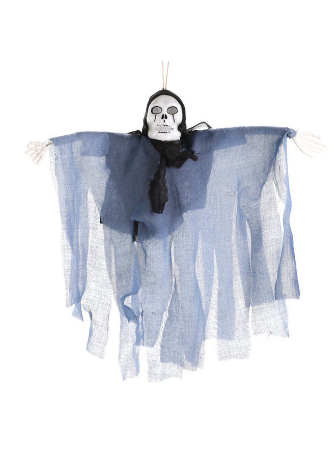 Loquat Scene Decoration Luminous With Music Small Hand Ghost Voice Control Eyes Will Glow Trick Hand Ghost-Color:Blue - Image 1