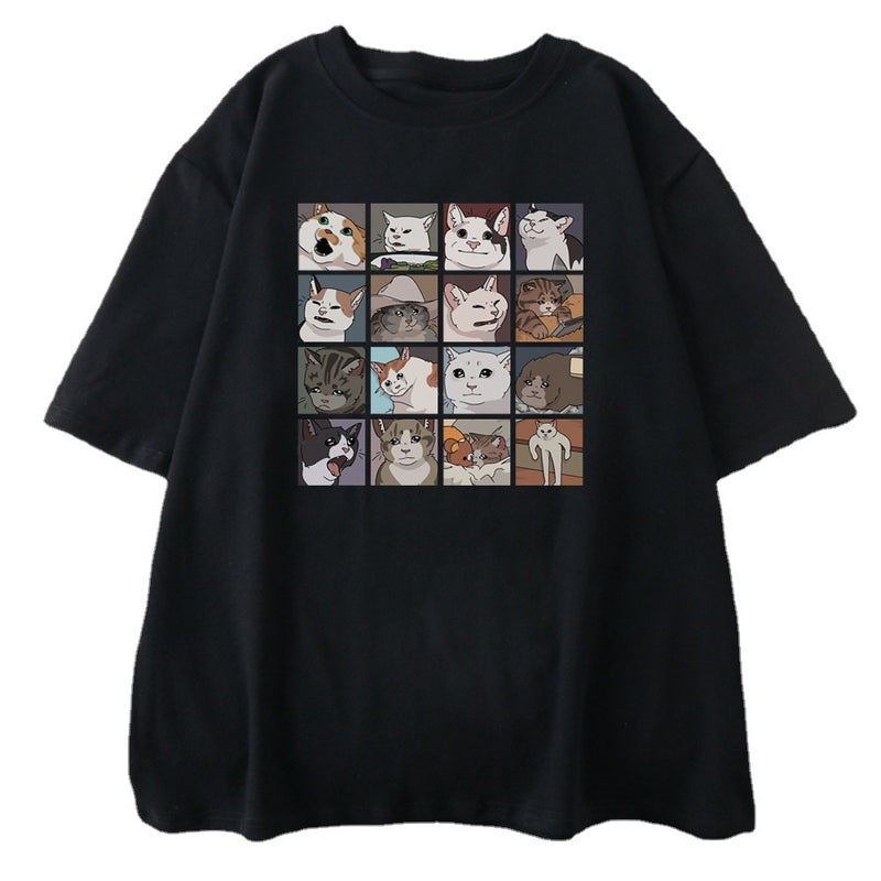 T-Shirt Independent Station Men's and Women's Short-Sleeved Wish Spot Temu - Image 5