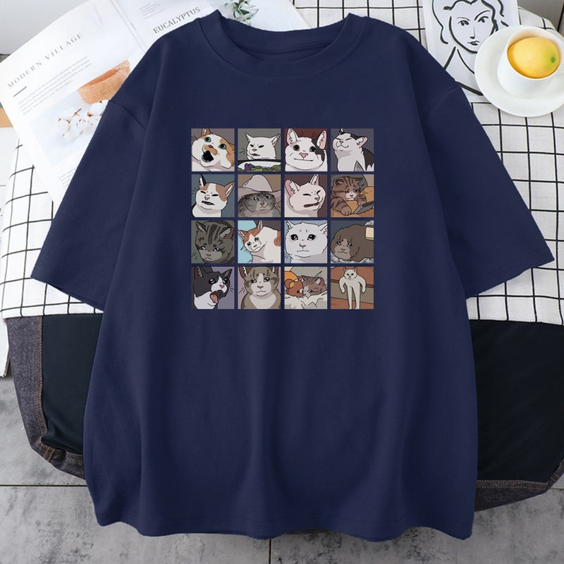 T-Shirt Independent Station Men's and Women's Short-Sleeved Wish Spot Temu - Image 2