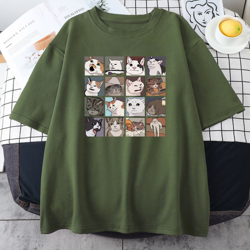 T-Shirt Independent Station Men's and Women's Short-Sleeved Wish Spot Temu - Image 3