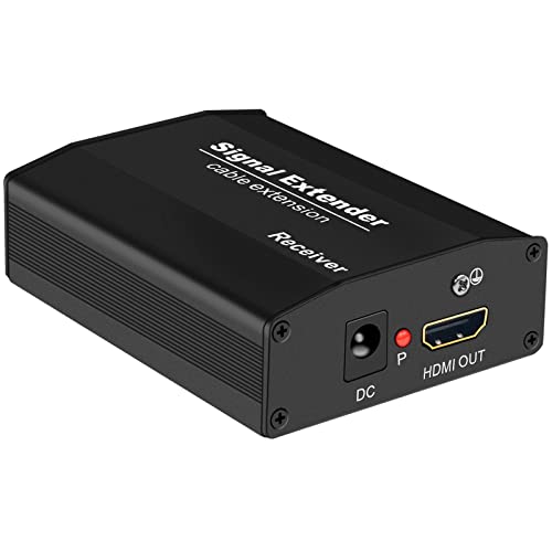 LornCeng مستقبل LornCeng HDMI موسع عبر IP، 1080@60Hz 170م/558قدم عبر Ethernet Cat5e/6، دعم HDMI Balun لمستقبل واحد إلى عدة مستقبلات (مستقبل فقط) - Image 1