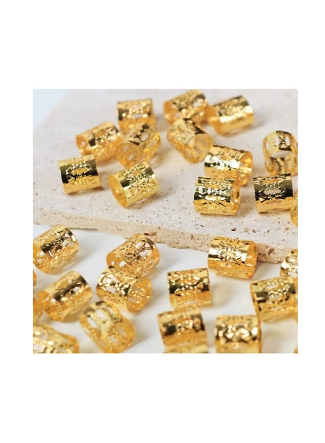 مجموعة من 80 قطعة من إكسسوارات الشعر، إكسسوارات شعر معدنية للضفائر والضفائر، مجوهرات لتصفيف الشعر وتزيينه - Image 2