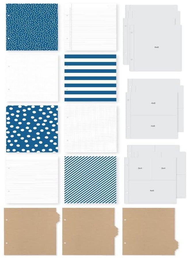 Simple Stories SNAP BINDER 6X8 NAVY (10773) - Image 4