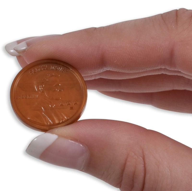 LEARNING ADVANTAGE Play Pennies - Set of 100 Plastic Coins - Designed and Sized Like Real US Currency - Teach Money Math With This Pretend Play Resource - Image 5