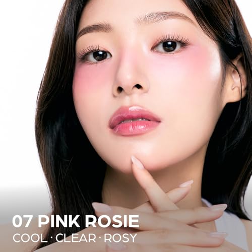 House of Hur Moist Ampoule Blusher with 50 Moisture Essence Hydrating LongLasting Blush 068floz 9 Shades Pink Rosie - Image 3