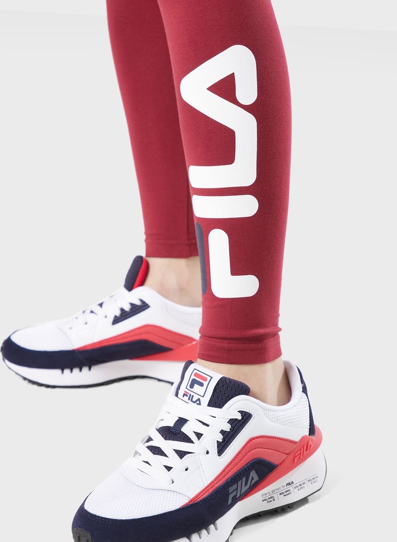 FILA Beba Logo Leggings - Image 4