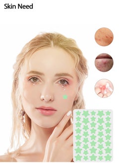 Skin Need Cute Star Face Stickers – Colorful Decorative Facial Patches for Cheeks & Forehead, Waterproof Skin-Friendly Makeup Stickers for Selfies and Parties  - Image 1