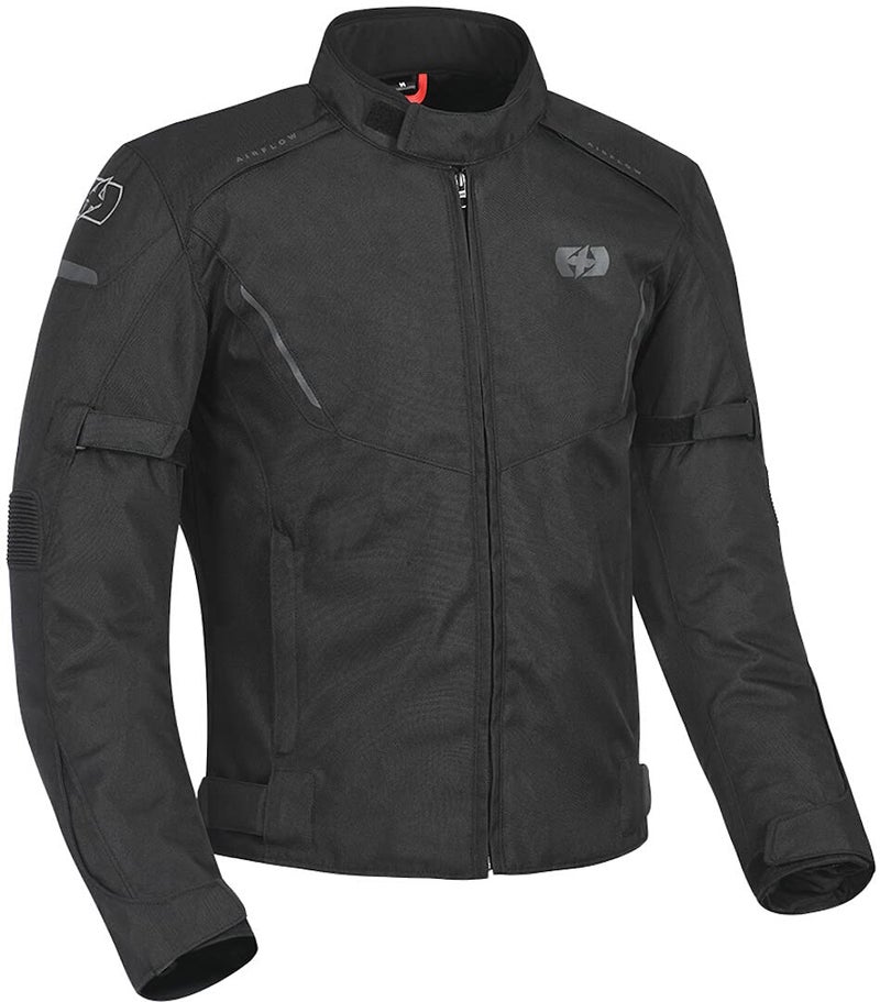 Oxford Mens Delta 10 Jacket Tech Black Large US