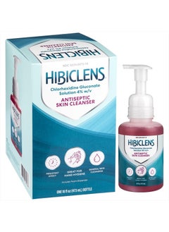 hibiclens – Antimicrobial, Antiseptic Soap and Skin Cleanser – Foaming Pump Included – 16 oz – for Home and Hospital – 4% CHG  - Image 2
