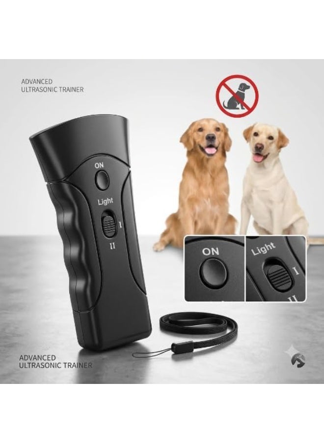 Portable ultrasonic dog bark suppressor, helps attract animal attention and reduce excessive barking during training, suitable for home, garden, walking and travel. - Image 2