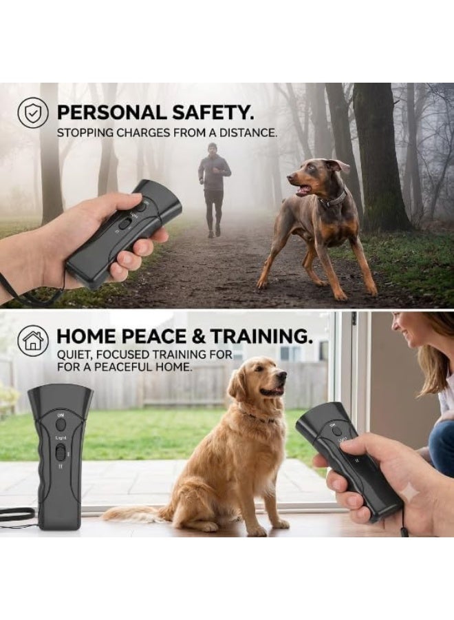 Portable ultrasonic dog bark suppressor, helps attract animal attention and reduce excessive barking during training, suitable for home, garden, walking and travel. - Image 4