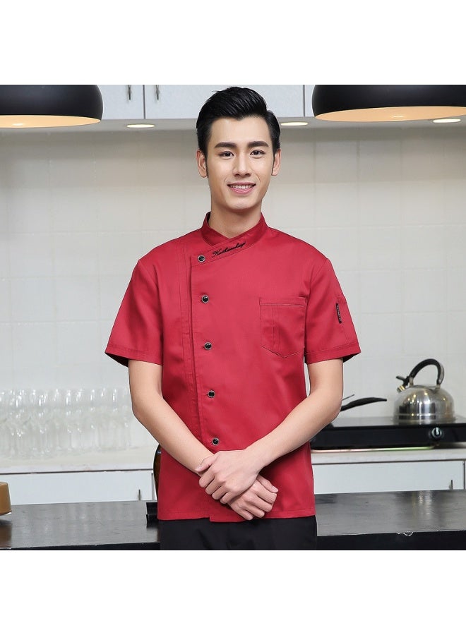NIBEMINENT Hotel Chef Uniform Clothing Restaurant Rear Kitchen Work Clothes Long Sleeve Cake Shop Pastry Baker Clothing - Image 1