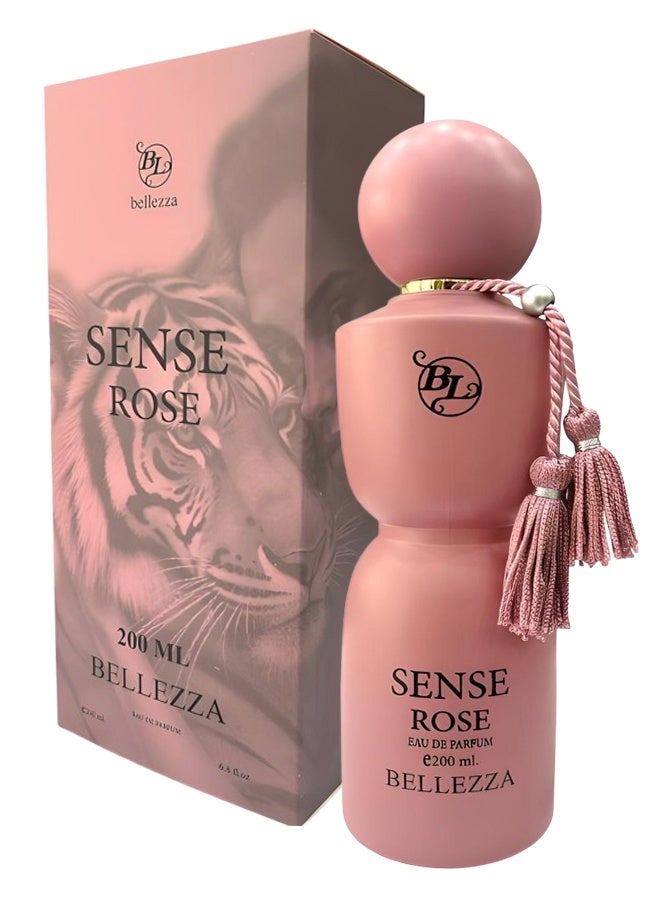 bellezza 9 Pieces Sense Rose Perfume For Women 200ml EDP - Image 2