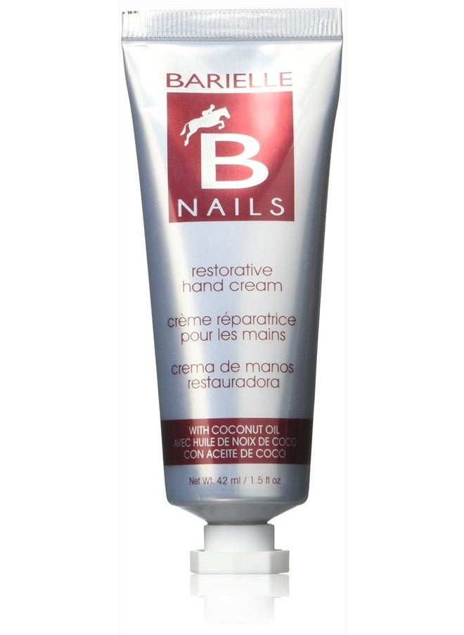 BARIELLE Restorative Hand Cream with Coconut Oil 1.45 ounce  - Image 1