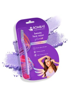 Glam-Up Reusable Beauty Face Razor For Women Facial Hair | For Eyebrows, Upper Lip, Chin, Peach Fuzz, Forehead, Unibrow, Sideburns | Perfect For Makeup Base