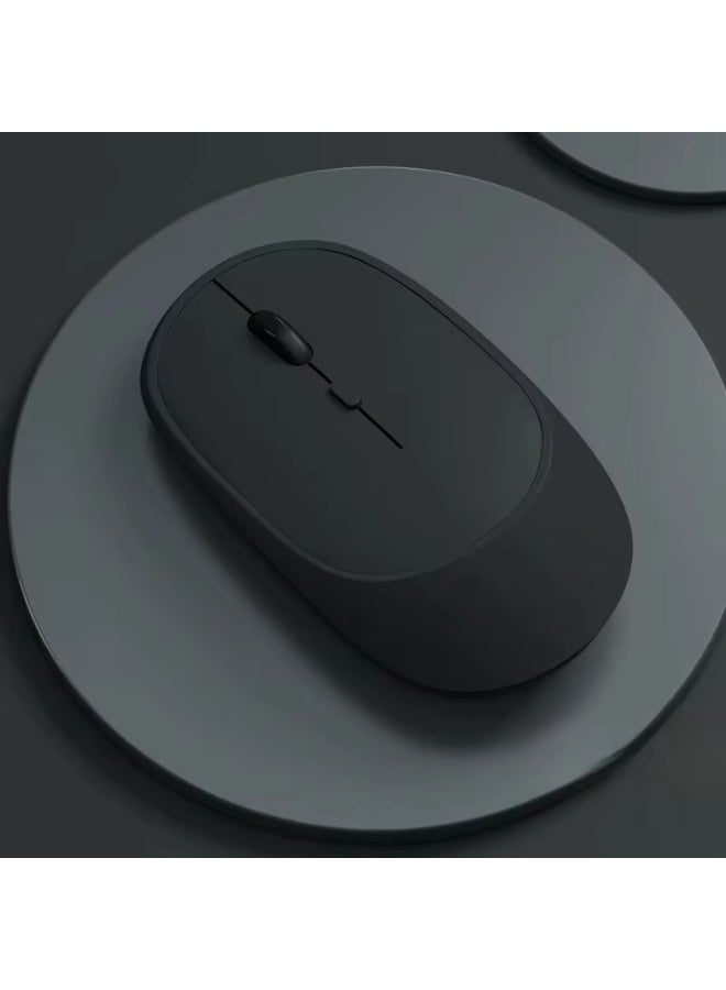 T I G O Wireless Mouse Rechargeable, Dual Mode 2.4G + Bluetooth 5.2, Silent Click Ergonomic Mouse with Type-C Charging, 1600 DPI USB Optical Mouse for Laptop, Desktop, Tablet, MacBook, PC Black - Image 4
