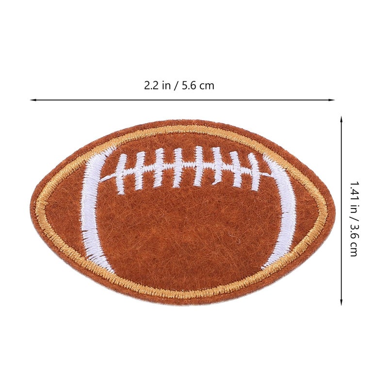 12pcs Embroidered Football Patches For Jackets Hats DIY Sewing Sportswear Accessories - Image 3