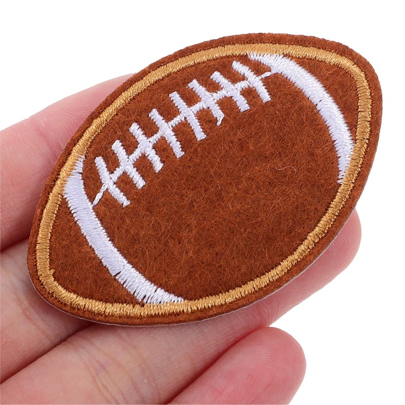 12pcs Embroidered Football Patches For Jackets Hats DIY Sewing Sportswear Accessories - Image 5