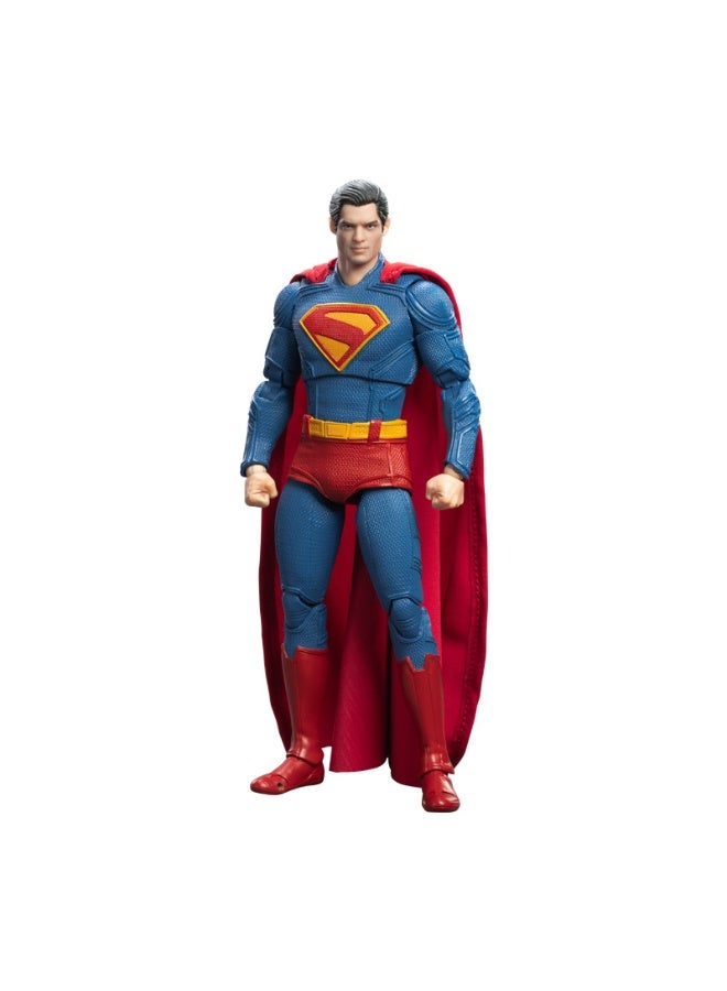 سوبر مان سوبرمان المنقولة دمية نموذج الديكور سطح المكتب الديكور لعبة هدية للعائلة والأصدقاء - Image 1