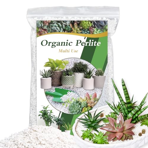 HAINANSTRY Organic Perlite for Plants, Enhances Soil Drainage and Aeration, Perfect Perlite for Plants Indoor & Outdoor, Horticultural Perlite for Gardening, Perfect for Potting Mixes, 1QT - Image 1