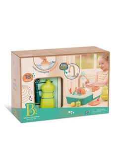 B. Toys Splash-n-Scrub Sink Play Set  - Image 4