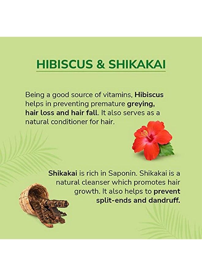 Nyle Naturals Damage Repair Anti Hairfall Shampoo With Shikakai And Hibiscusgentle And Soft Shampoo Ph Balanced And Paraben Free For Men And Women 400Ml - Image 5