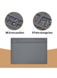 Y&D Heat Resistant Silicone Repair Mat, Electronics Ideal for Soldering, Electronics, Computer  - Image 3