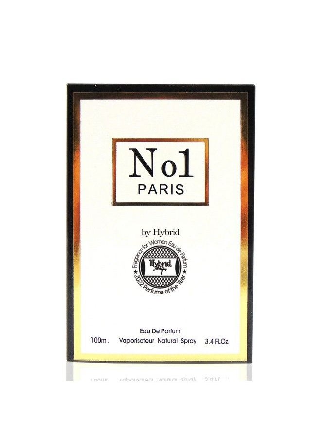 Hybrid & Company - No1 Paris Women Romantic And Sensual Perfume Eau De Parfum 3.4 Fl Oz - Image 1