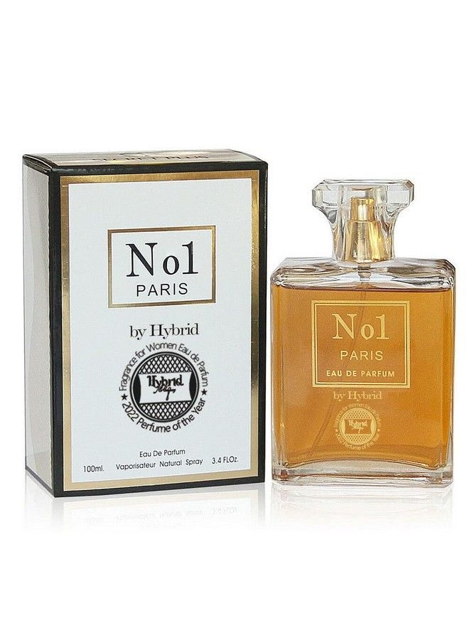 Hybrid & Company - No1 Paris Women Romantic And Sensual Perfume Eau De Parfum 3.4 Fl Oz - Image 1