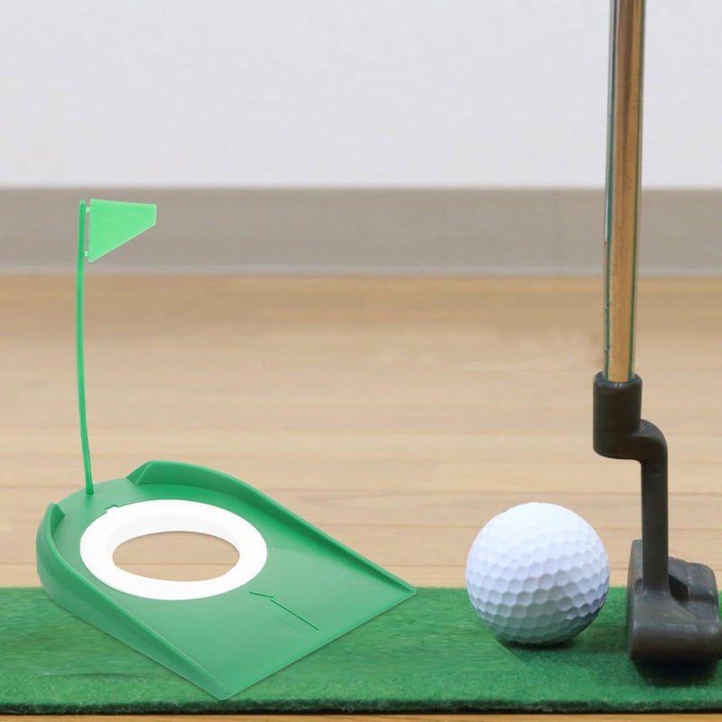 5 Pcs Golf Putting Cups Plastic Practice Hole Set Indoor Training Aid Green Backyard Office - Image 4
