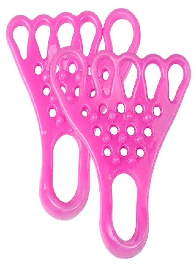 ATHA حزام ATHA المرن للقدم، مصحح إبهام القدم الأروح، قوة شد قوية، حزام لتمارين أصابع القدم وتمديد القدم (متعدد الألوان) - Image 1